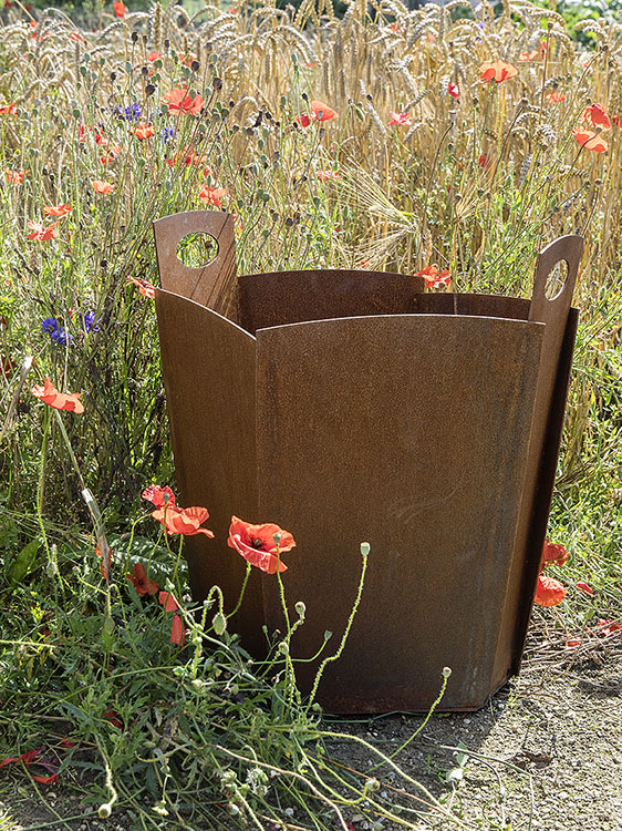 TobbE waterornament van corten staal
